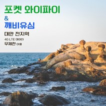 [깨비유심] 대만 포켓 와이파이 4G LTE 데이터 완전 무제한 현지공항 한국공항 수령, 대만 4G LTE 매일 데이터 무제