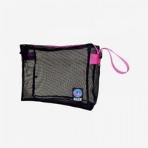 [패디 PADI] 패디 세척 가방 PADI MESH POUCH 세척용, 형광주황