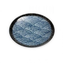 일식당 창업 혼밥그릇 팔각 원형접시 중