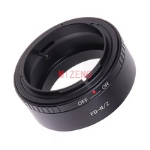 Fd-NZ 어댑터 링 및 삼각대 캐논 fd fl 렌즈용 니콘 Z z5 Z6 Z7 Z9 Z50 z6II fc 미러리스 카메라, 03 with long tripod