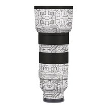 SEL70200GM2 / 70200 OSS II 렌즈 스티커 소니 FE 70-200mm F2.8 GM OSS II 렌즈 용 보호 필름 데칼 스킨 보호 커버, 판타지 화이트