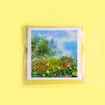 아멜리에 오일파스텔 도화지 종이 드로잉 스케치 패드형 200g, 15X15cm, 20매