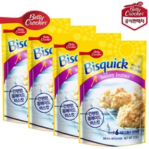 비스퀵 믹스 4봉 - 홈베이킹/허니버터/버터밀크, 02_버터밀크X2봉, 02_버터밀크X2봉