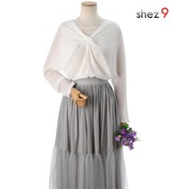 [쉬즈넘버나인] 무비 요루 꼬임 블라우스