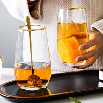 ♪앵콜상품♬♩ 고급스런 컵 하이볼 글라스 골드라인 유리컵 2종류 (f‡Zt†), WelSup™ 하이볼350ml_WS™