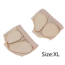 페이스리프팅 여성용 통기성 커버 발가락 패드 체조 댄스 관리, 08 NudeXL