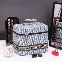 해외 스타일리스트 메이크업 파우치다용도 대용량 여성 휴대용 수납함 캐리어 핸들-77500