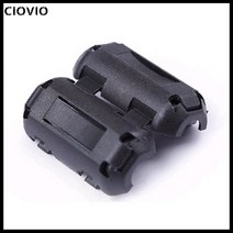 노이즈필터 CIOVIO-클립 온 페라이트 링 코어 잡음 억제 장치 20 개 5mm-13mm EMI RFI 클립 케이블 활성, 04 Grey 7mm