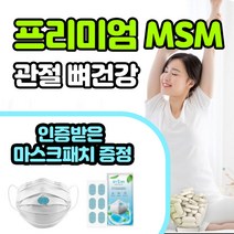 에스앤 프리미엄 MSM 엠에스엠 관절 영양제, 1개, 120정