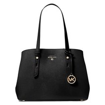 마이클코어스 Michael Kors Mel 라지 가죽 토트 지갑 블랙 블랙. 가성비 추천 미국직구