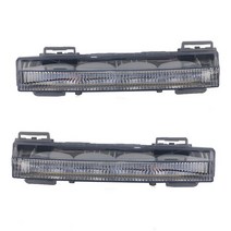 자동차 라이트 조명 메르세데스 w166 ml-class gl-class 용 led 주간 주행등 램프 2012 2013 2014 2015 2049065401 2049065501, 쌍