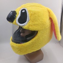 귀여운 캐릭터 오토바이헬멧 헬멧커버 인플루언서 동물 풀페이스 하이바 스쿠터 겨울, FREE, 옵션17(헬멧 미포함)