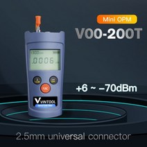 [해외]1개의 FTTH 광섬유 전력계 VFL LED 빛 SCFCST 보편적인 연결관에 대하여 3 -70 6dBm 광섬유 검사자, 협동사, V00-200T