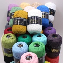 헤레나 80g 100%코튼 가방 뜨개 블랭킷 소품 뜨개실 코바늘실 순면사 인형실, 26오렌지