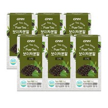 GNM자연의품격 운남성 보이차 분말 스틱, 15g, 6박스