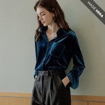 [시크헤라] [MADE HERA] 안나벨벳블라우스-388611
