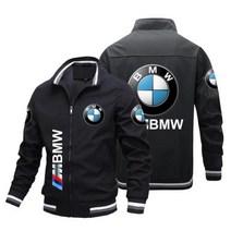 오토바이우비 오토바이비옷 배달우비 세트 BMW 오토바이 자켓 남성 2023 새로운 유행 캐주얼 대형 지퍼 야외 스포츠 바이커 남성용 의류 코트
