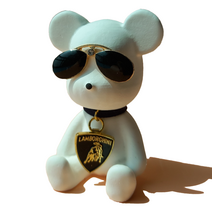 눈꽃향기 차량용 석고 방향제 자동차 디퓨저, 유자, 2.람보르기니, 선첨, 1개