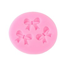 [GO5109 천연비누만들기 몰드] EH013 - 미니 리본 데코몰드 3구, 5개(1000원)