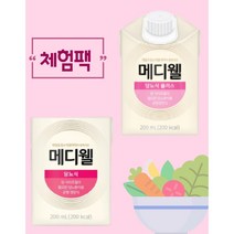 메디웰 체험팩 당뇨식 당뇨식플러스 200ml 3팩, 당뇨식3, 3개
