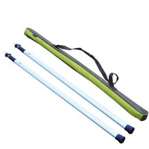 스마트알루미늄폴대2+1 캠핑 길이 높이 조절 미니멀 3단 타프 폴대, 1개