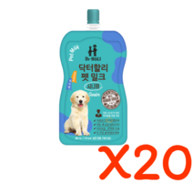 닥터할리 펫밀크 시니어 20개