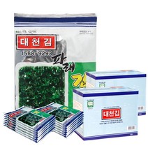 [대천김] 파래김 20봉, 상세 설명 참조