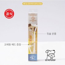 강아지 위생 덴탈케어 포커스칫솔 리필포함 애견용품 입냄새 치약 손가락 치석제거 치솔 양치
