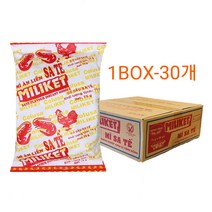 베트남 밀리켓 라면 미톰 MI SA TE MILIKET 30개 1BOX, 1박스