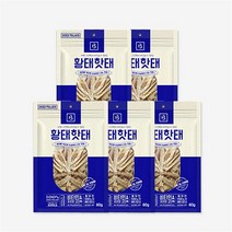 노령견 보양식 핸드메이드 황태포 5봉 강아지화식, 기본