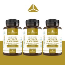 MCS Formulas ﻿고함량 Ultra-TQ 티모퀴논 블랙커민 60 캡슐 3병