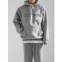 USA코튼 오버핏 자수 후드티_(4color)