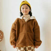 바브키즈 쭈리후드뽀글이집업