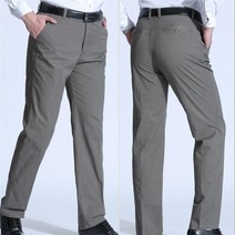 수입 봄 가을 남자 슬랙스 대학생 데일리 회사원 바지 와이드 테이퍼드핏 통넓은 팬츠 치트키 밴딩 면접 소개팅 나일론 면바지 부츠컷 키큰쇼핑