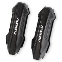 야마하 오토바이 25mm 크래시 바 범퍼 엔진 가드 블록 보호 커버 YZF R3 R6 RD250 RD400 TDM850 TDM900, 20 B balck  TDM900