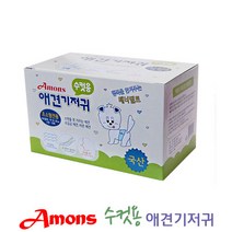 아몬스 프리미엄 수컷용 기저귀 10p, 중형, 8매, 10개