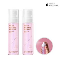 [대용량/1 + 1] 써메딕+ 핑크비타 오로라 생기광채 미스트 115ml, 단품