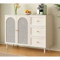 라탄 수납장 등나무 거실장 모루 복도 서랍장 북유럽, 120x40x90cm문2개x서랍3개 등나무모델