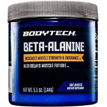 BodyTech 베타 알라닌 (Carnosyn) 1600 MG는 근력 증가시키고 근육 피로를 지연시킵니다 (5.1 온스 분말), 기본