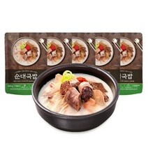쏘리맘 순대국밥 600g 5팩 세트
