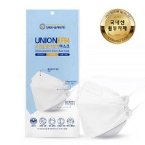한국유니온제약 UNION KF94 보건용황사방역 식약처허가 의약외품 대형 마스크, 200개