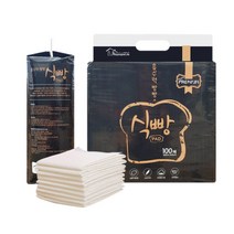 흡수력 빵빵 식빵패드 슈퍼 프리미엄 강아지패드 100매x4 400매, 없음