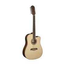 오스카 슈미트 OD312CEB A U 12줄 어쿠스틱 일렉트릭 타. 블랙입니다. Oscar Schmidt, Rosewood Fretboard Oscar Schm, Natural