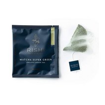 Rishi Tea 페퍼민트 차 50개 USA 미국, Matcha Super Green, 50 Count (Pack of 1)
