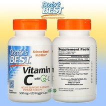 닥터스베스트 비타민C 500mg 120정 아스코르빈산 아스코르브산, 1개, 120개