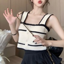 여성 데이트룩 유니크 러블리 스타일 썸 나시.디작소