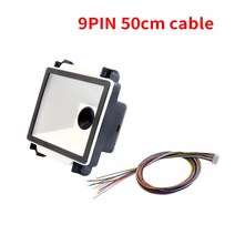 가성비 휴대성 ScanHome 임베디드 바코드 스캐너 리더 코드 고정식 엔진 모듈 USB1D 2D QR PDF417CodeScanSH-7600 호환, TTL - 50cm cable