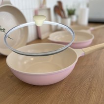 독일 바니니 IH 인덕션 궁중팬 28cm 세라믹코팅 웍 뚜껑포함, 1개