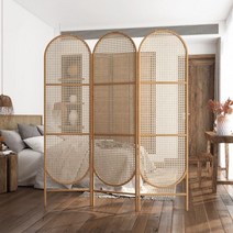 라탄 파티션 등나무 셀프 가벽 가림막 발리 원목 인테리어 몰디브 공간분리, 01. 소나무 / 45x180 / 3개 이상