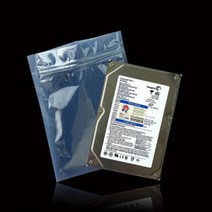 [바보사랑] PET 지퍼식 정전기 방지 봉투 11cmX14cm 100매, 1